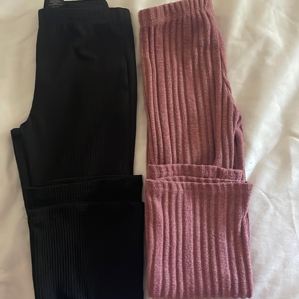 2 long bell bottom pants Size S4